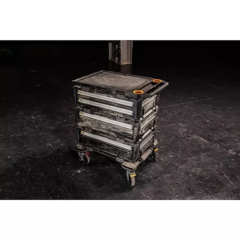 Instrumentu kaste DeWalt DWST60510-1 metāls un plastmasa, melna/dzeltena, pārnēsājama uzglabāšanas kaste
