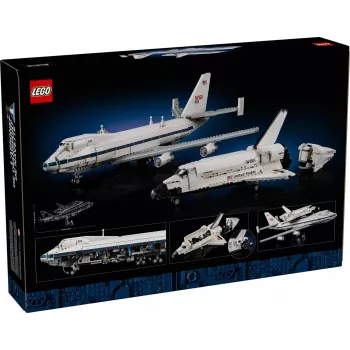 LEGO Icons Shuttle Aircraft 10360 būvkomplekts — 2417 detaļas, 270 × 535 × 630 mm displeja modelis