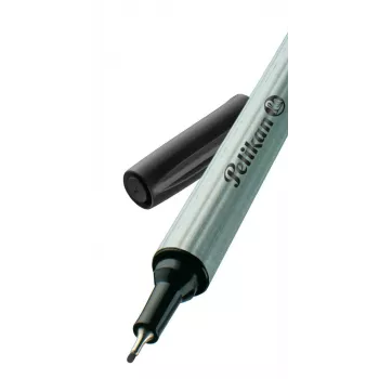 Pelikan Fineliner 96 Fine Melns Blue Red 3 pcs 0.4 mm