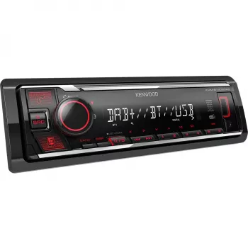 Elektronika KMM-BT408DAB, Melna, 1 DIN, 88 W, 4.0 kanāli, 50 W, 20 - 20000 Hz