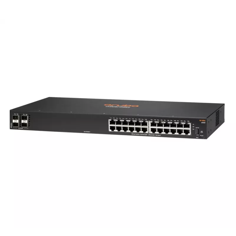 Pārvaldāms slēdzis HPE Aruba Networking 6000 24G 4SFP