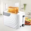 Tosteris Maestro MR-706-balta, 2 šķēles, balts