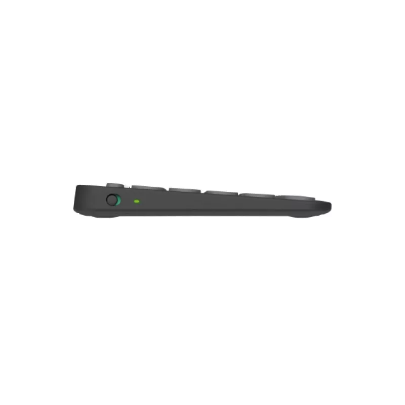Logitech Pebble Keys 2 K380s - Tastatūra - Bezvadu - Bluetooth LE - QWERTY - Ziemeļvalstu (dāņu/somu/norvēģu/zviedru) - toņu grafīta (920-011879)