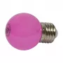 Synergy 21 LED apmaiņas E27 pilienveida spuldze G45 rozā 1 W gaismas virtenēm