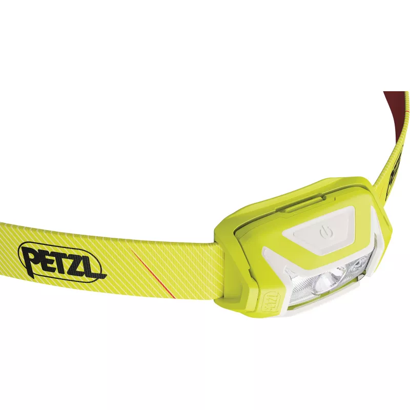 Galvas lukturis Petzl TIKKA 350 lm dzeltens — 350 lūmeni, kompakts LED galvas lukturis