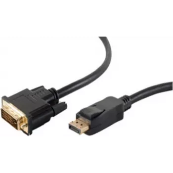 Video kabeļa adapteris ShiverPeaks BS77493-1 3 m DisplayPort DVI Melns