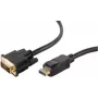 Video kabeļa adapteris ShiverPeaks BS77493-1 3 m DisplayPort DVI Melns