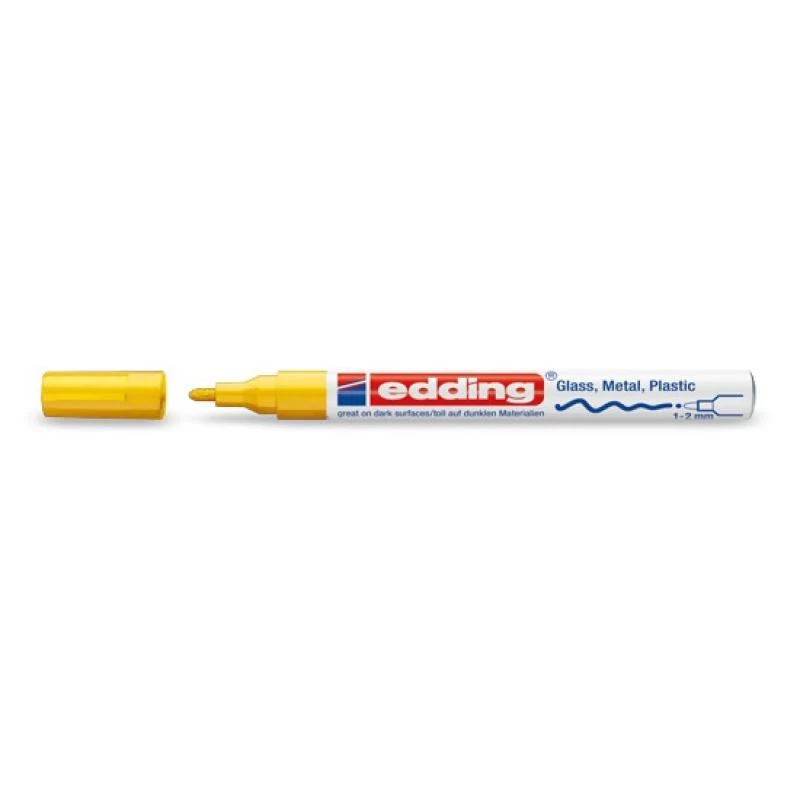 Markeris Edding 751 dzeltens