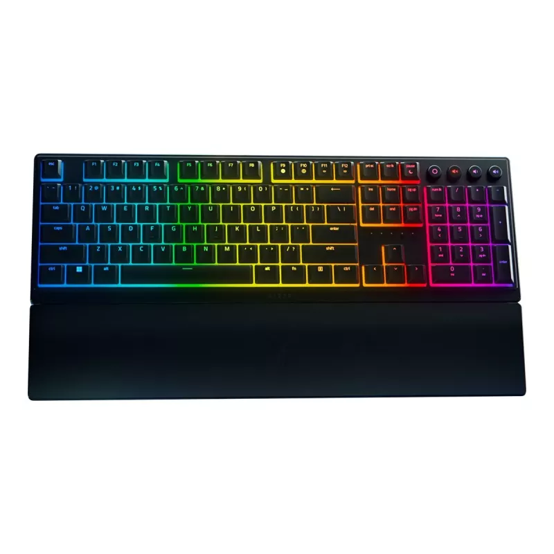 Vadu spēļu tastatūra Razer Ornata V3 ar RGB LED apgaismojumu