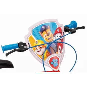 Bērnu velosipēds 14 Paw Patrol sarkans 1478 zēnam JAUNS TOIMSA