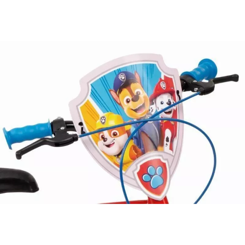 Bērnu velosipēds 14 Paw Patrol sarkans 1478 zēnam JAUNS TOIMSA