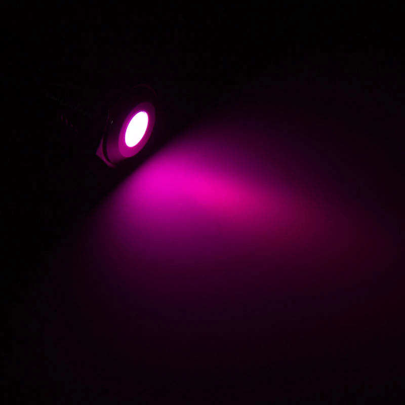 Lamptron pret vandalismu izturīga LED, violeta, melna ligzda (LAMP-SW2005-H)