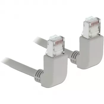 Tīkla kabelis DeLOCK 83513 RJ-45 Cat6a 0.5 m Pelēks