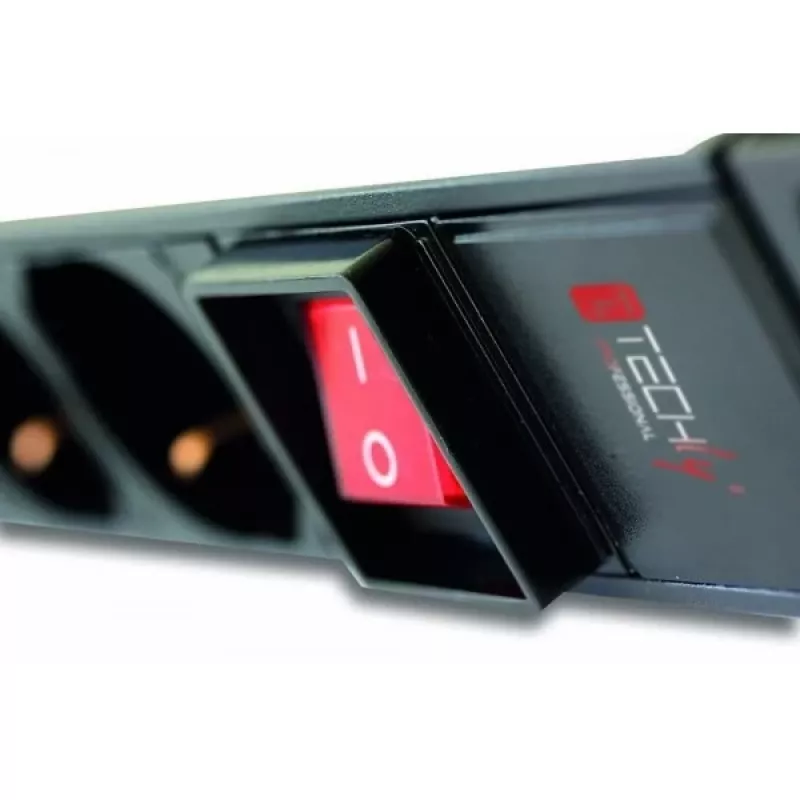 Techly 19 collu plaukta PDU barošanas sadalītājs (023783)