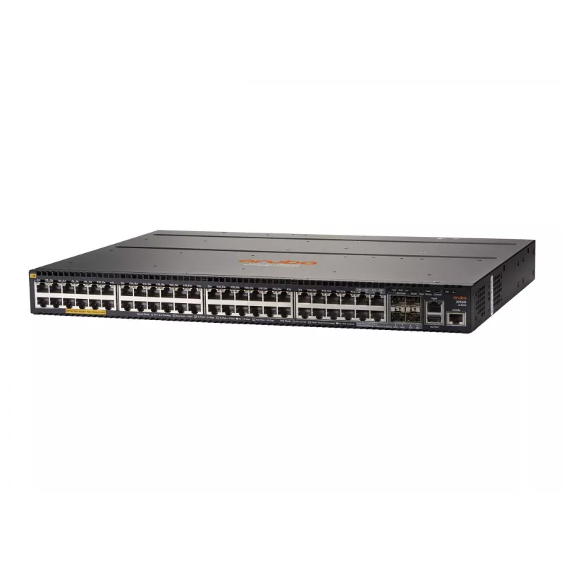 HPE Aruba Networking 2930M 48G POE+ 1-Slot - Slēdzis - L3 - Pārvaldīts - 44 x 10/100/1000 (PoE+) + 4 x Combo Gigabit-SFP - montējams statīvā - PoE+ - bez barošanas bloka (1440 W)