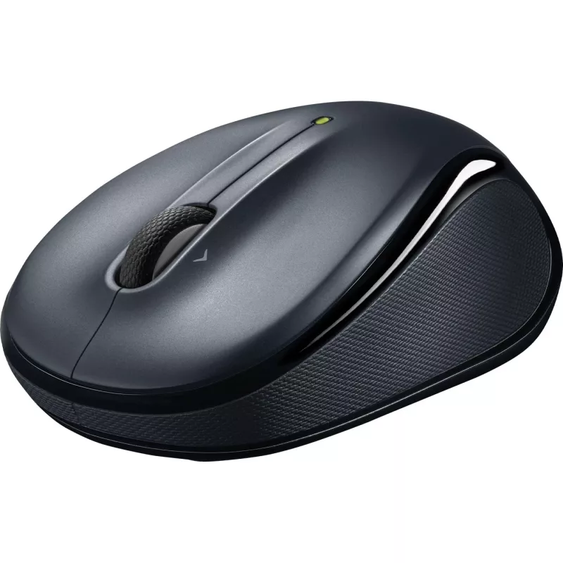 LOGITECH M325s pele labročiem un kreiso roku lietotājiem optiskā 5 pogas bezvadu 2.4 GHz USB bezvadu uztvērējs tumši pelēka