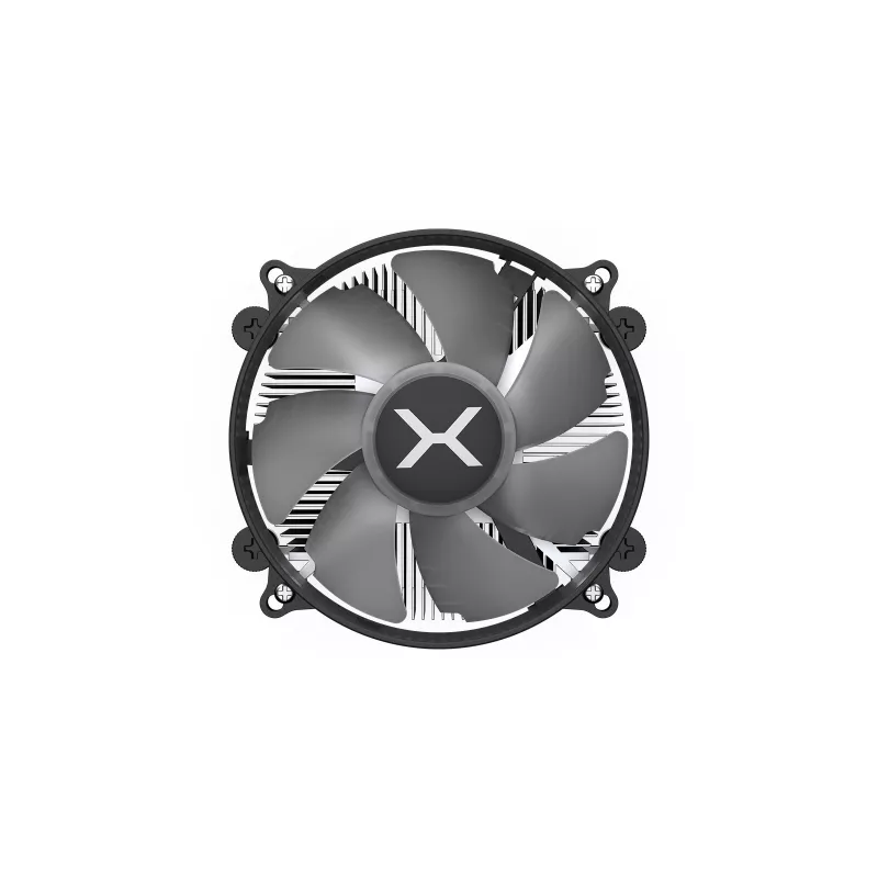CPU dzesētājs KRUX Integrator RGB KRX0093 ar 120 mm PWM ventilatoru, ARGB apgaismojumu, 85 W TDP, AM4 atbalstu