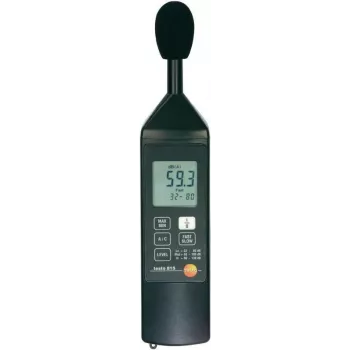 Testo 815 - Digitāls - A-svars - C-svars - Ātrs - lēns - 32 - 130 dB - 1 dB - 0,1 dB (0563 8155)