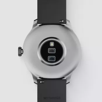 Withings ScanWatch Light OLED 37 mm hibrīdais zelta tonis