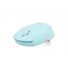 Bezvadu pele abām rokām NATEC STORK — Bluetooth + USB Type-A, 1600 DPI, 3 pogas, gaiši zila