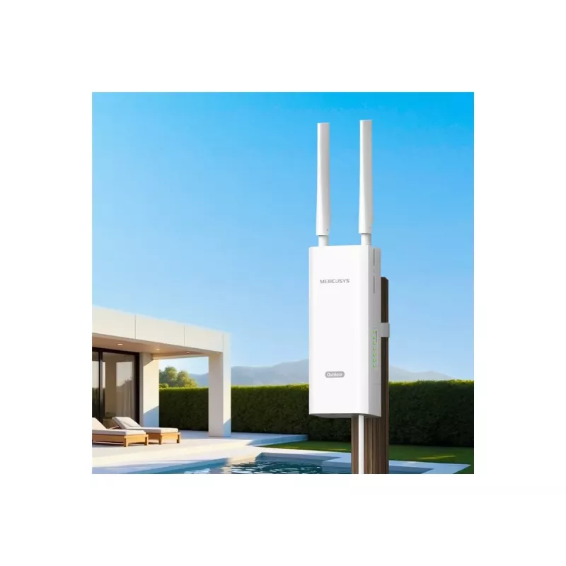 Bezvadu maršrutētājs TP-LINK MB118-4G — 4G LTE, vienas joslas 2,4 GHz, Wi‑Fi 4 (802.11n), 300 Mb/s, Fast Ethernet, 4 ārējās antenas, balts