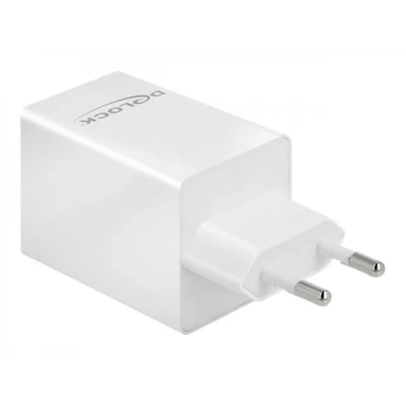 Lādētājs DeLOCK USB GaN lādētājs USB Type-C PD 3.0 un USB Type-A 48 W