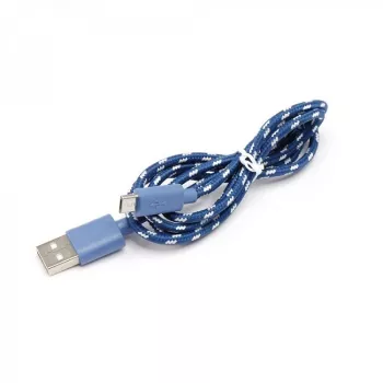 Sbox USB-1031BL USB->Micro USB 1M zils