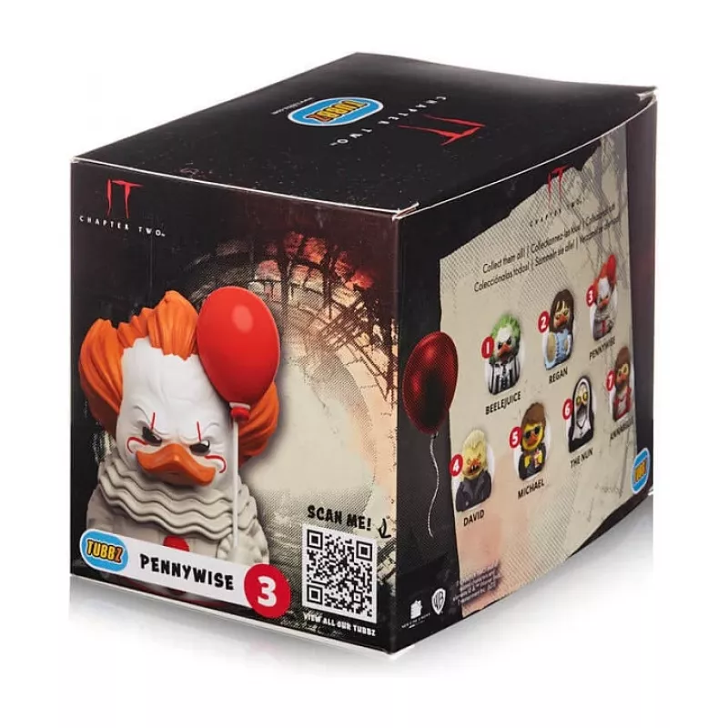 TUBBZ Kolekcionējamā pīlīte - IT Pennywise 9cm