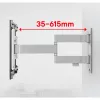 Sienas stiprinājums One For All WM6454 195.6 cm 40 kg Melns Balts