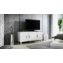 Cama sideboard LOTTA 150 3D Balts + sonoma oak