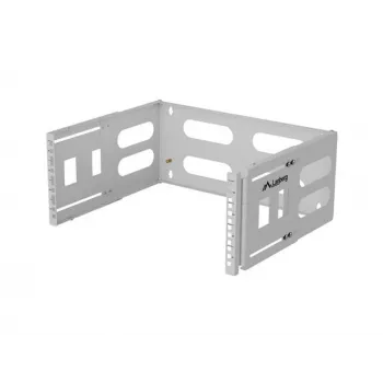 Plaukta sienas stiprinājums 19 collu 4U LANBERG — 497×400/240 mm, pelēks