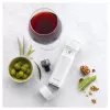 Vīna saglabāšanas sūknis ZWILLING FRESH & SAVE – sūkņa galviņa vakuuma aizbāžņiem, pelēks, Ø 3 cm, augstums 40 mm, komplekta daudzums 3