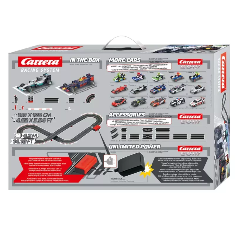 Slot car set Carrera Formula Champions trase 4.3 m – Carrera modelis 20063518
