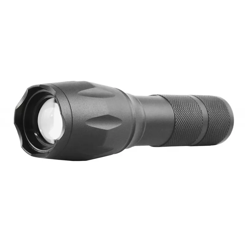 Kabatas lukturītis everActive FL600 — 600 lm, 10 W, alumīnija korpuss, IPX4, 130 mm, 3×AAA, sarkans