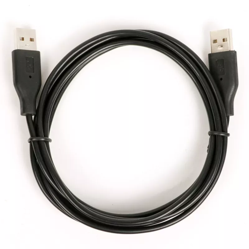 USB AM-AM kabelis 1,8 melns