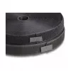 DeLOCK lieljaudas āķa un cilpas lente 25 m x 25 mm melna