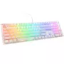 Ducky One 3 RGB tastatūra Gaming USB QWERTY US English balta