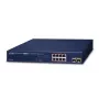 PLANET GS-4210-8P2S tīkla slēdzis pārvaldāms Gigabit Ethernet (10/100/1000) Power over Ethernet (PoE) 1U zils