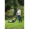 Ryobi OLM1833B zāles pļāvējs, stumjamais zāles pļāvējs, akumulators, melns, zaļš