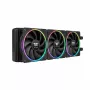 120mm Thermaltake TS140 EX RGB 3-pack korpusa ventilatori, PWM, melni