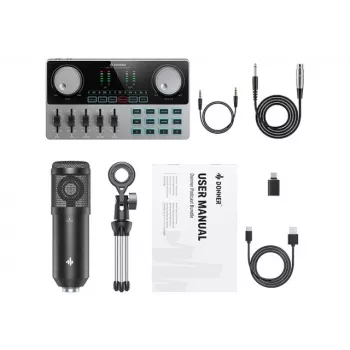 Donner Podcast Starter Kit - podcasta ierakstīšanas komplekts