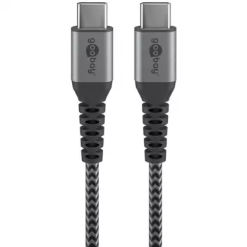 Goobay 49301 USB kabelis Melns