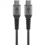 Goobay 49301 USB kabelis Melns