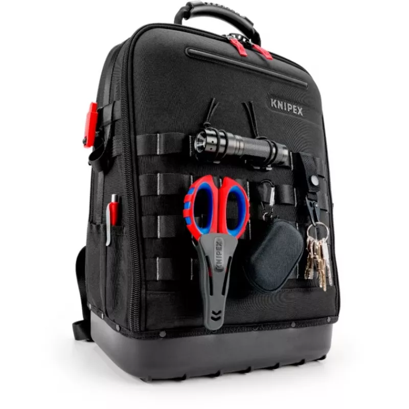 Instrumentu soma Knipex X18 37 kabatas melna sarkana audums plastmasa