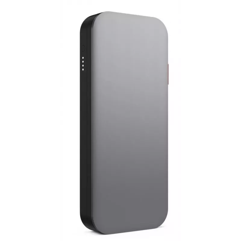 Lenovo Go USB-C klēpjdatora ārējais akumulators (20 000 mAh), litija jonu, melni pelēks, USB A un C tipa