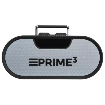 Portable radio PRIME3 APR81 — FM, 12W RMS, MicroSD, 3600 mAh baterija, pelēks
