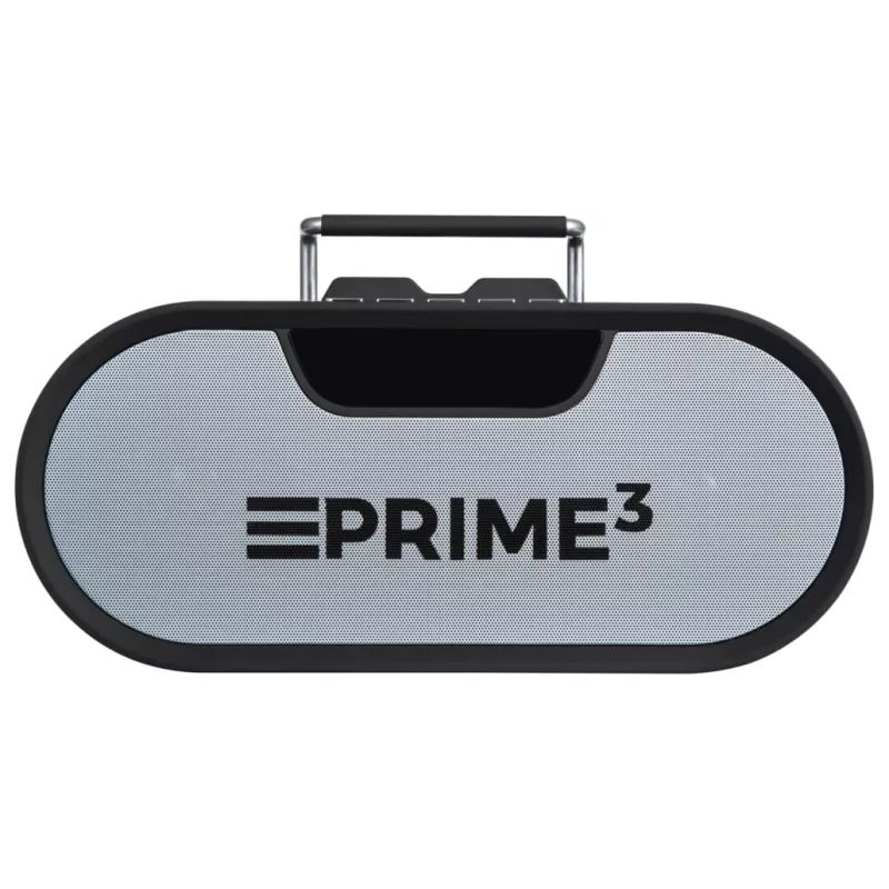 Portable radio PRIME3 APR81 — FM, 12W RMS, MicroSD, 3600 mAh baterija, pelēks