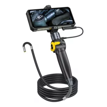 Endoskops UleFone EC03 1080P ar ūdensnecaurlaidīgu elastīgu kabeli, modelis UF-EC03