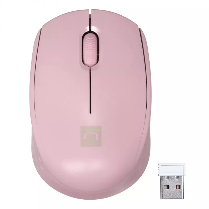 NATEC STORK pele mājām piemērota abām rokām RF bezvadu + USB-A optiskā 1600 DPI