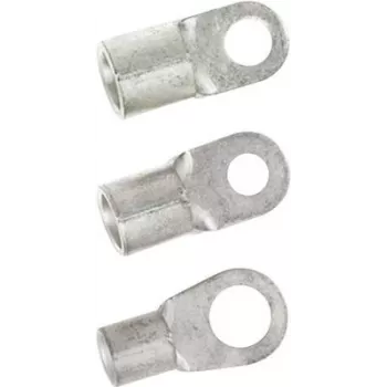 LappKabel gredzenveida kabeļu uzgalis šķērsgriezums (maks.)=1.5 mm² cauruma diametrs=4.3 mm neizolēts metāls 63204045 100 gab. (63204045)